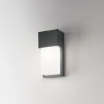 Applique in alluminio per esterni Section lineare 1XE27 Isyluce