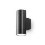 Applique biemissione in alluminio per esterni 2xGU10 Gea Luce