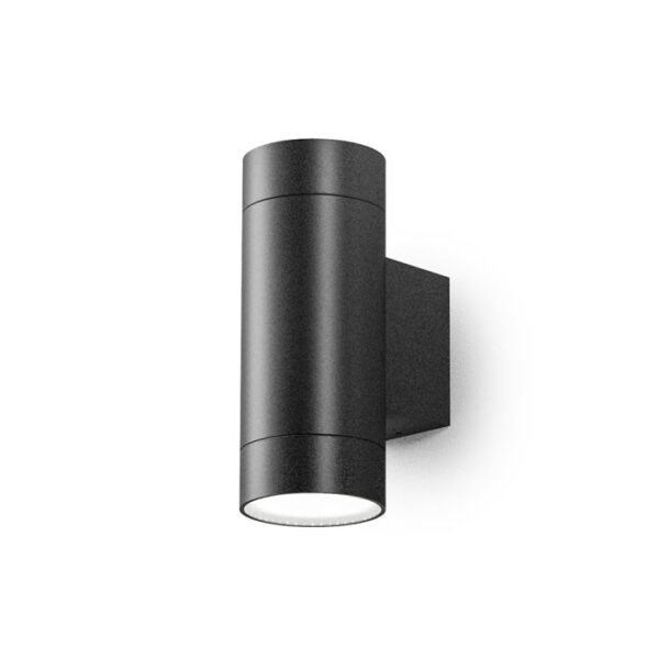 Applique biemissione in alluminio per esterni 2xGU10 Gea Luce - immagine 1