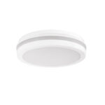 Plafoniera LED rotonda in policarbonato per esterni CCT Gea Luce
