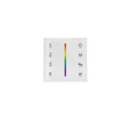 Pannello touch da parete Dimmer e regolazione colore strisce LED RGB/RGBW