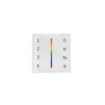 Pannello touch da parete Dimmer e regolazione colore strisce LED RGB/RGBW