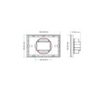 Pannello touch Dimmer da incasso per strisce LED - immagine 2
