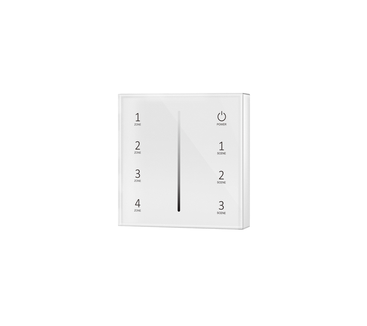 rf21 Pannello touch Dimmer da parete per strisce LED - immagine 1