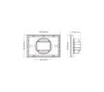 Pannello touch da incasso Dimmer e regolazione colore strisce LED - immagine 2