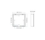 Pannello touch Dimmer da parete per strisce LED - immagine 2