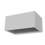 Applique rettangolare LED Brick short in alluminio per esterni CCT - Centro Faretti