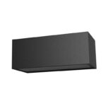 Applique rettangolare LED Brick medium in alluminio per esterni CCT - Centro Faretti
