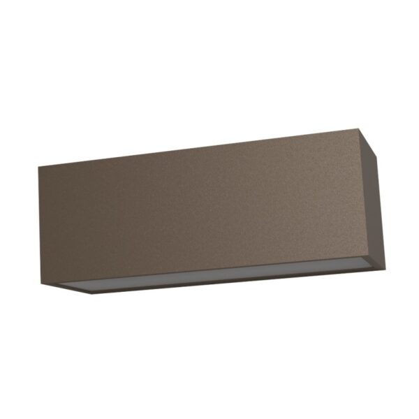36w3 Applique rettangolare LED Brick long in alluminio per esterni CCT - Centro Faretti - immagine 1