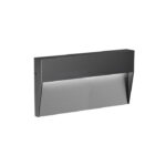Segnapasso da parete in alluminio per esterno IP65 Gea Luce