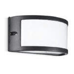 Applique con struttura in alluminio con luce diffusa per esterni 1xE27 Gea Luce
