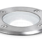 Faretto da incasso calpestabile in acciaio inossidabile per esterno 1xGX53 Gea Luce