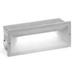 Segnapasso da incasso in alluminio per esterno 4000K Gea Luce