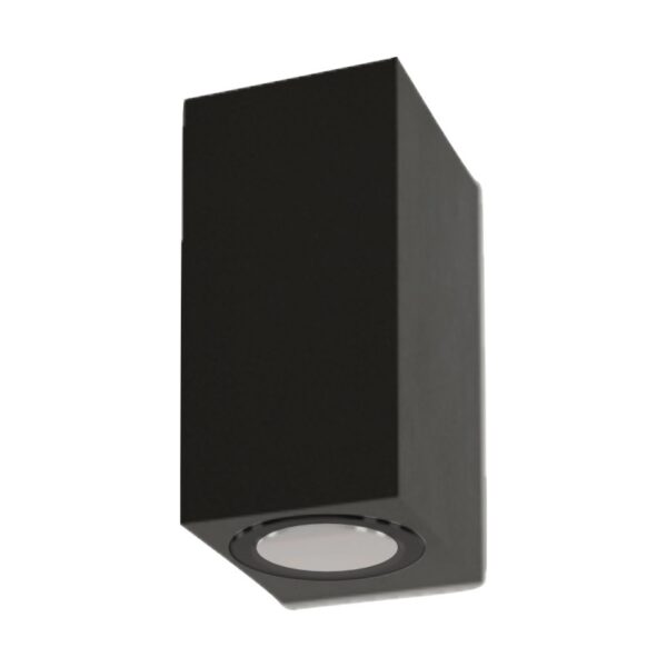 KUBETWO Applique Kube two biemissione in alluminio per esterni 2XGU10 - Centro Faretti - immagine 1