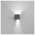 Applique LED Lisbona biemissione in alluminio per esterni CCT - Centro Faretti
