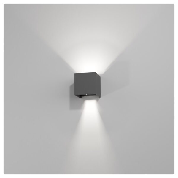 Applique LED Lisbona biemissione in alluminio per esterni CCT - Centro Faretti - immagine 1
