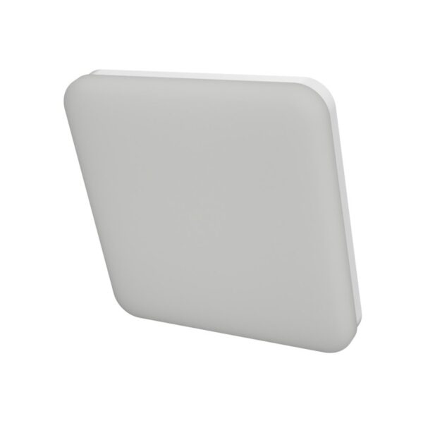 plafone-quadrato-in-termoplastica-bianca-ed-e-driver-integrati-20w-4000k-ip65198x198xh35cm Plafoniera Always in termoplastica per esterni 4000K - Centro Faretti - immagine 1
