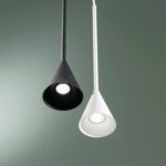 Sospensione Lex cono bianco 5W 3000K - Ondaluce